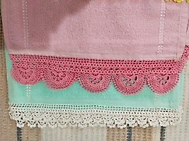 Tığ işi 5 Adet el havlusu