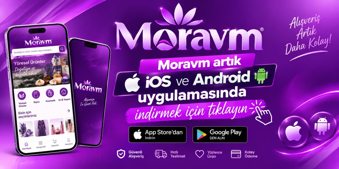 Mor AVM artık iOS ve Android uygulamasında