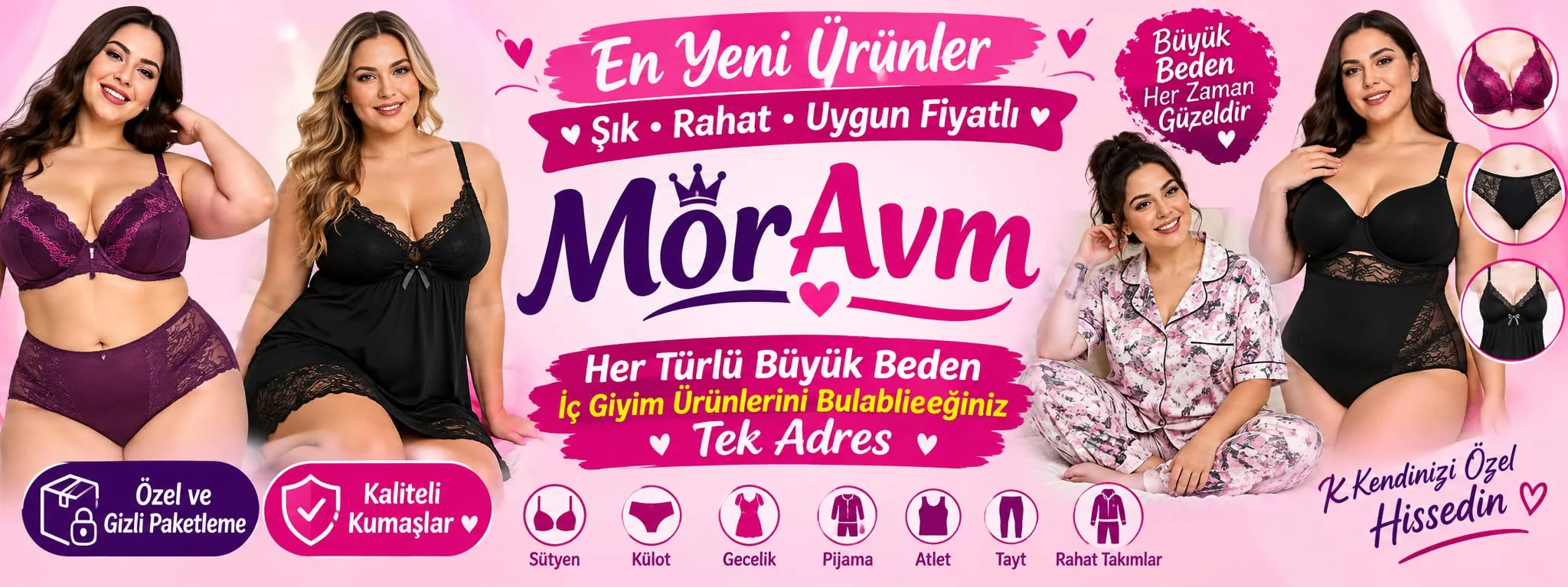 Büyük Beden İç Giyim
