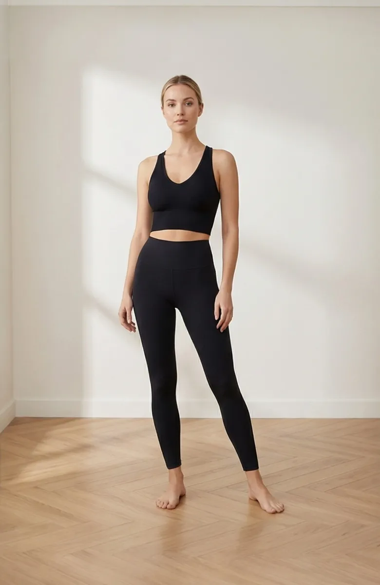 Kadın Siyah Derin Göğüs Dekolteli Şık Crop Top Bluz – Şık, Rahat ve Kolay Kombinlenebilir görseli