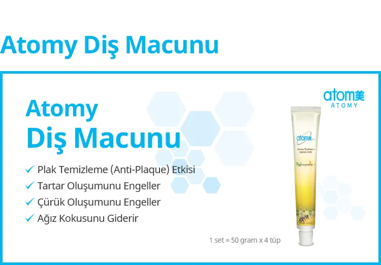 Diş Macunu 50g *4 Adet görseli