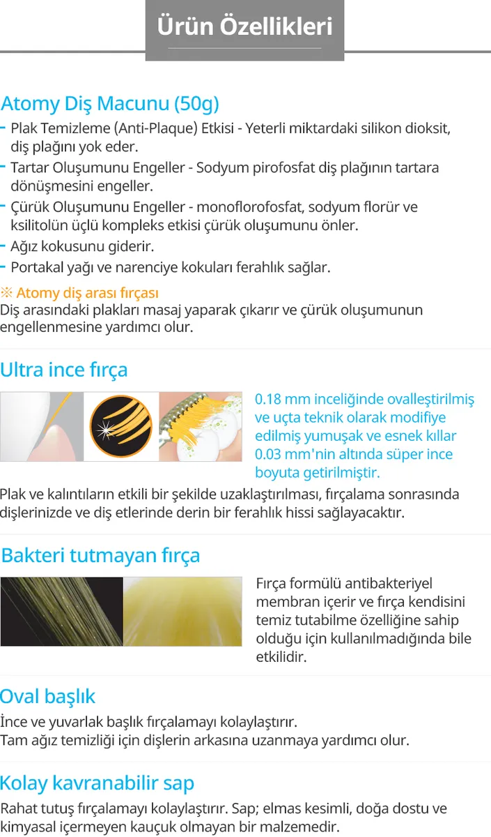Ağız Bakım Seti *4 Set görseli