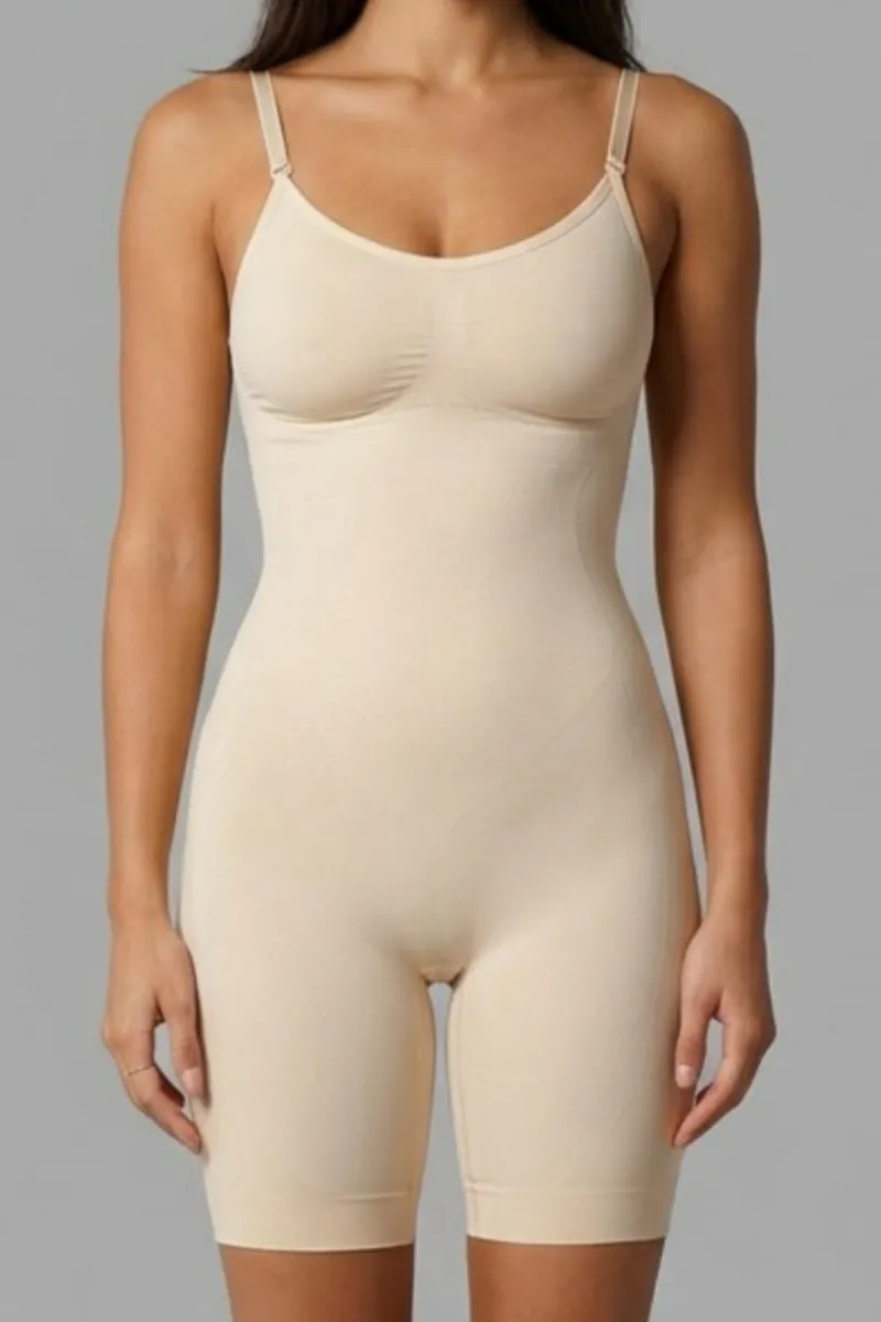 Kadın Bel & Basen Toparlayıcı Ten Dar Body görseli