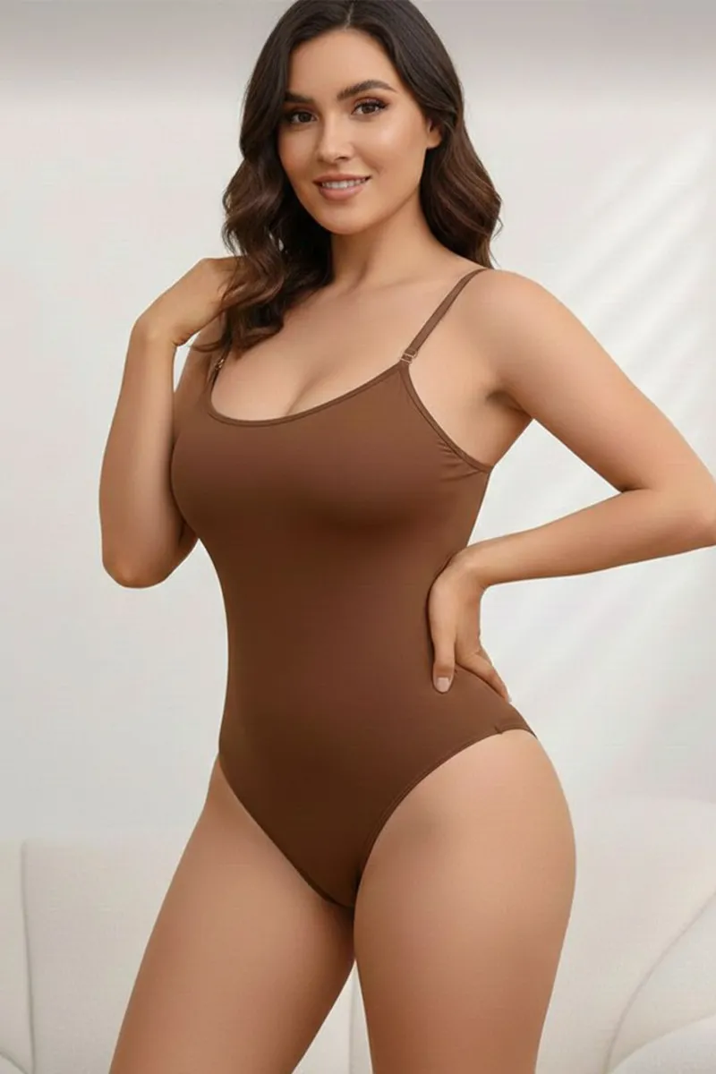sıkılaştırıcı toparlayıcı zıbın string korse 9052 Kahverengi görseli