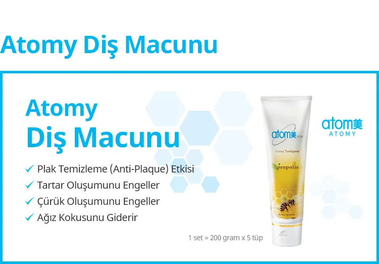 Diş Macunu 200g * 5 Adet görseli