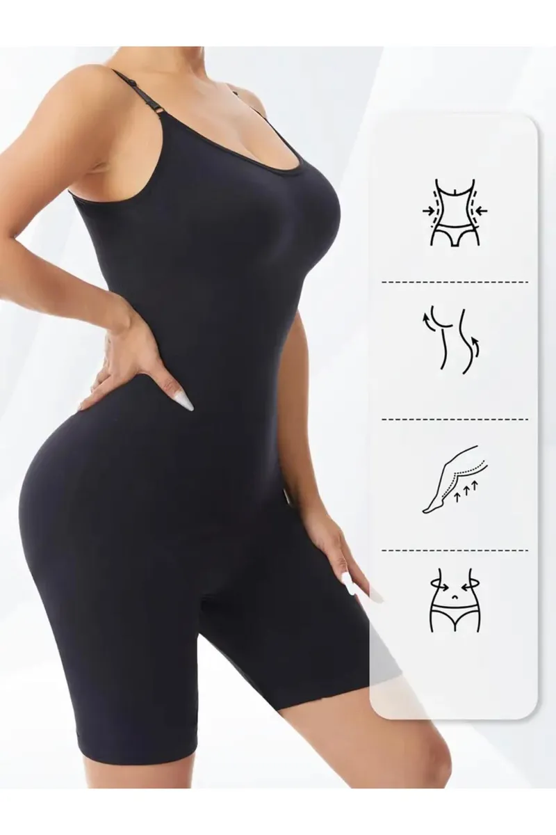 toparlayıcı sıkılaştırıcı tam boy korse 9050 Siyah görseli