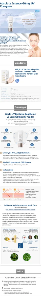 Absolute Essence UV Güneş Koruyucu Krem görseli