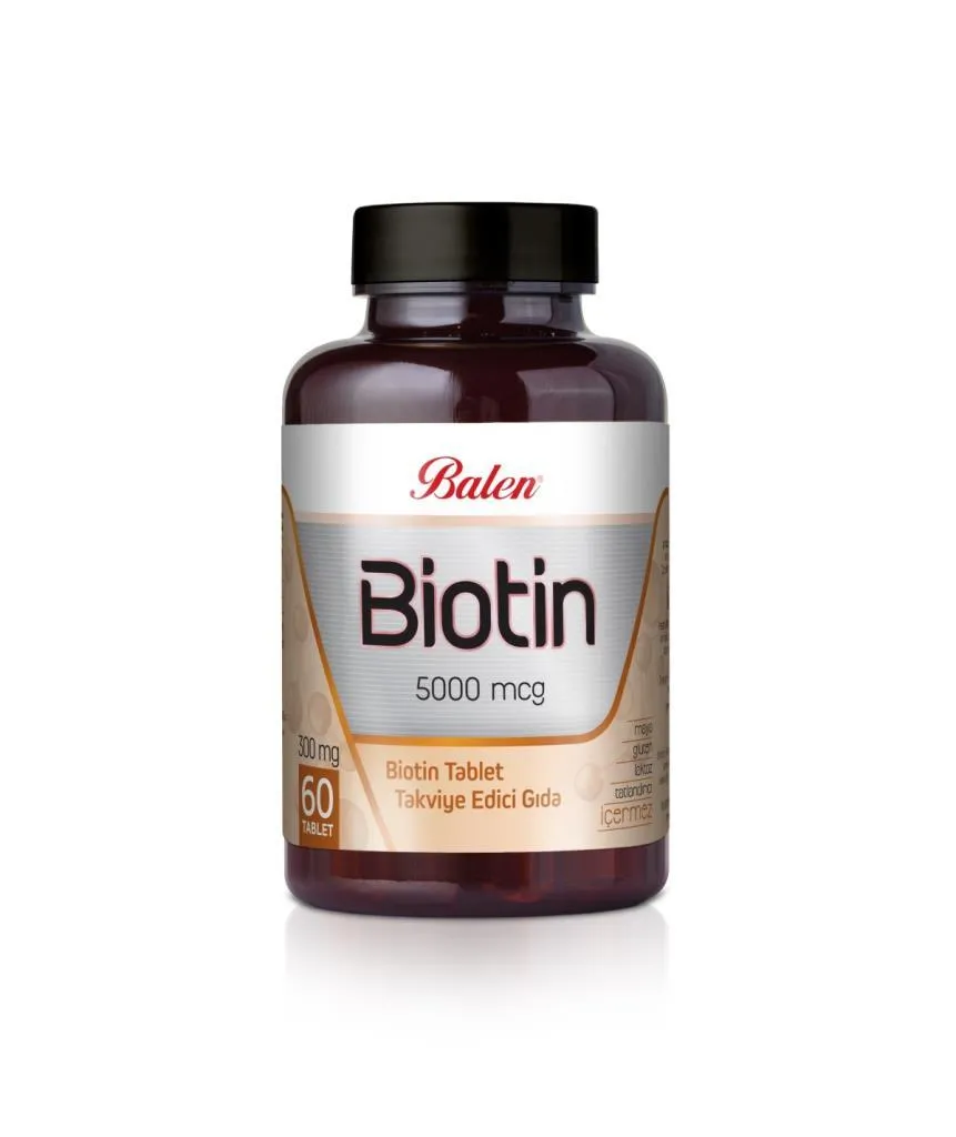 Balen Biotin 300 Mg 60 Tablet