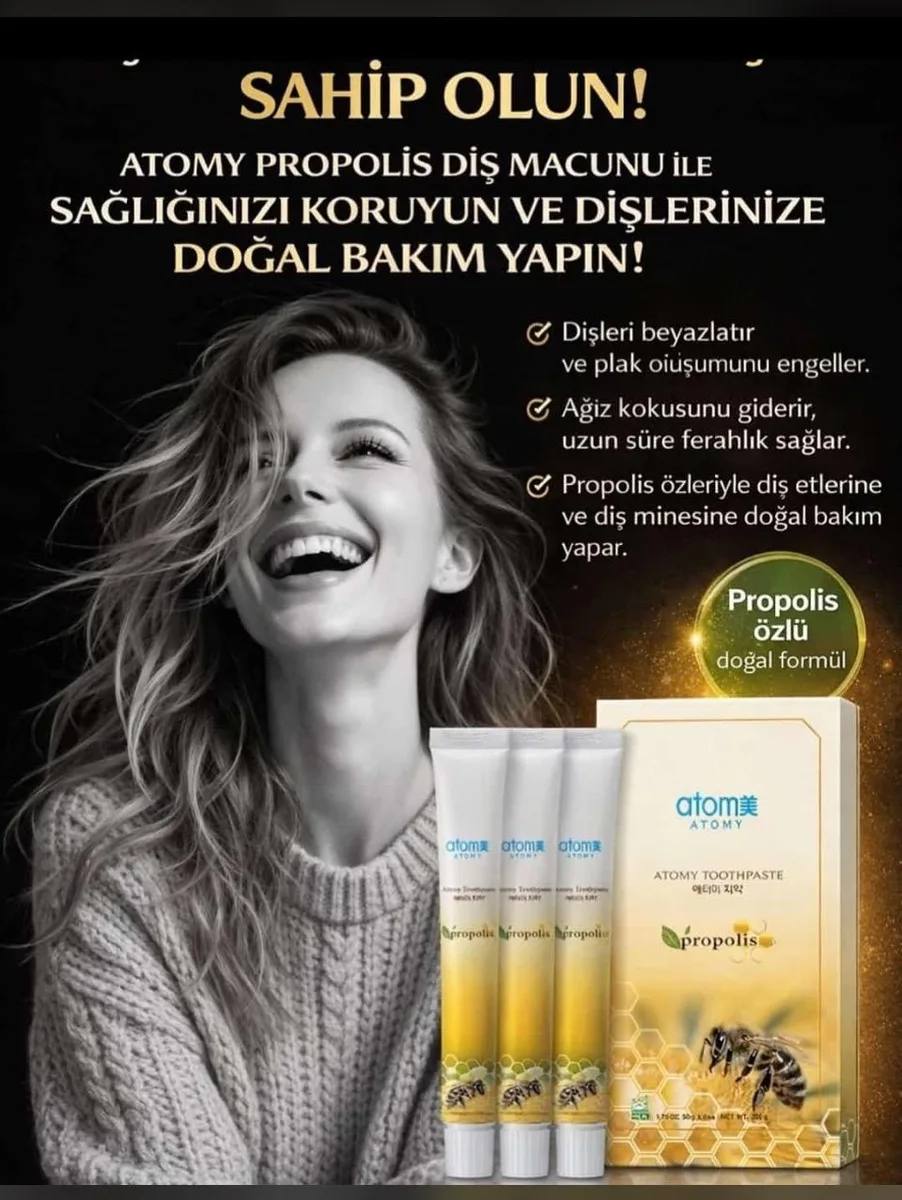 Atomy Diş Macunu 5 li Paket 200ML*5 görseli