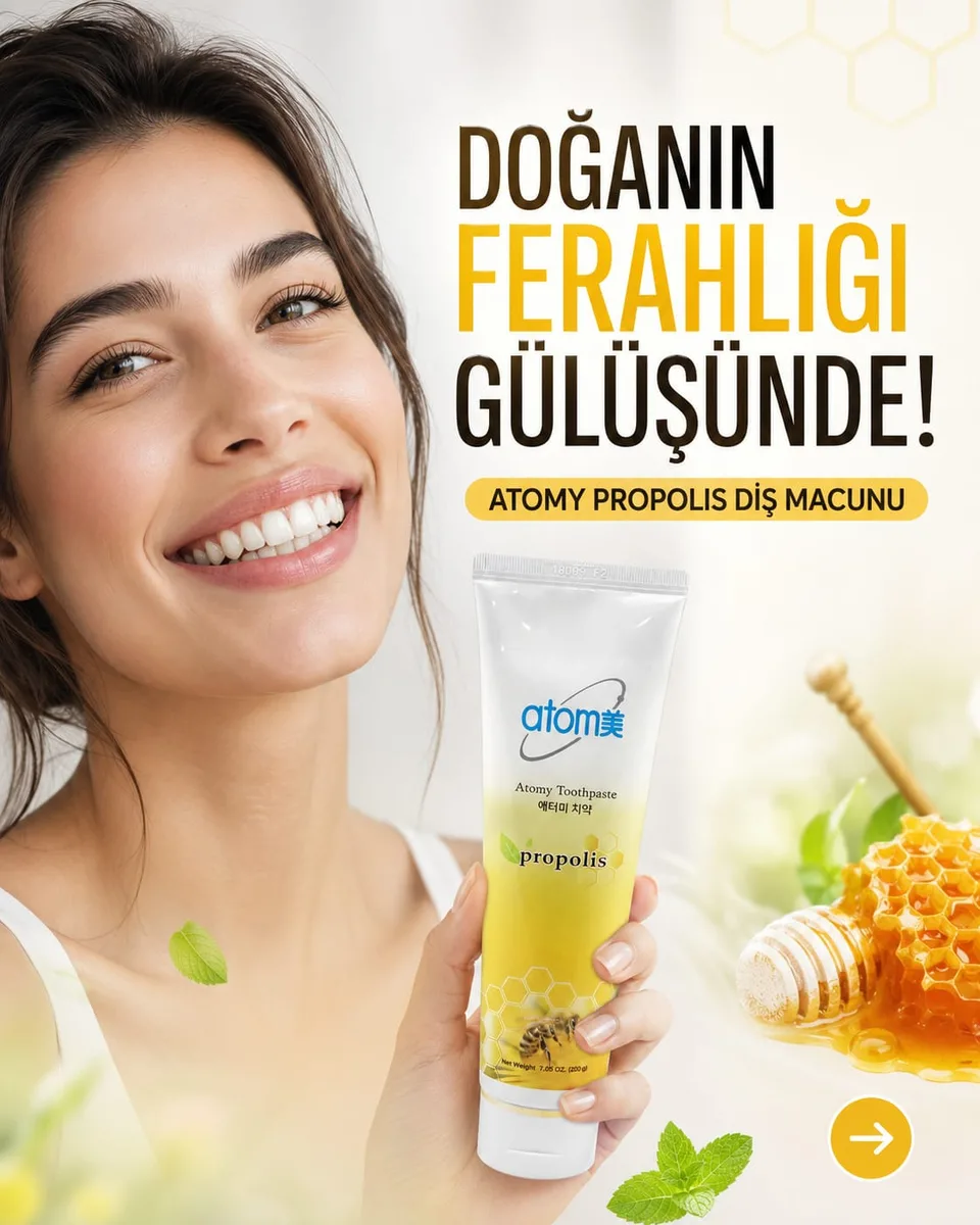 Atomy Diş Macunu 5 li Paket 200ML*5 görseli
