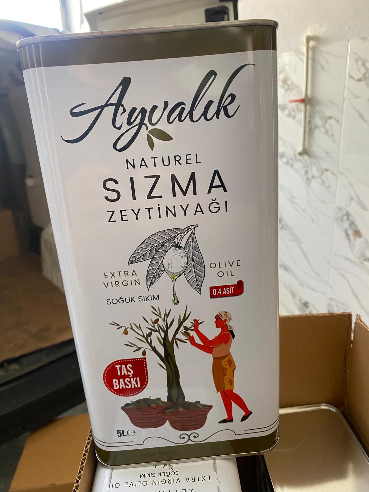 Ayvalık Sızma Zeytinyağı 5 LT